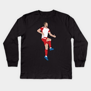 Harry Kane 9 Bayern Hat-Tricks Kids Long Sleeve T-Shirt